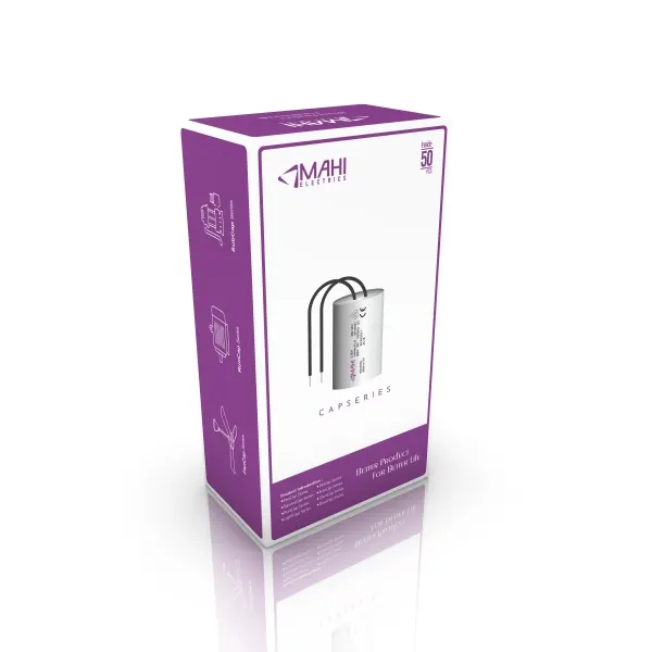 Capacitor protective box