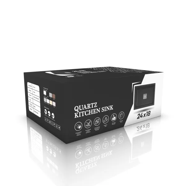 Sink packaging solution